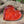 Load image into Gallery viewer, Heart shaped textured trinket dish with red glaze
